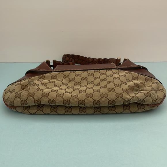 GUCCI Monogram Horsebit Bag - Picture 8 of 13